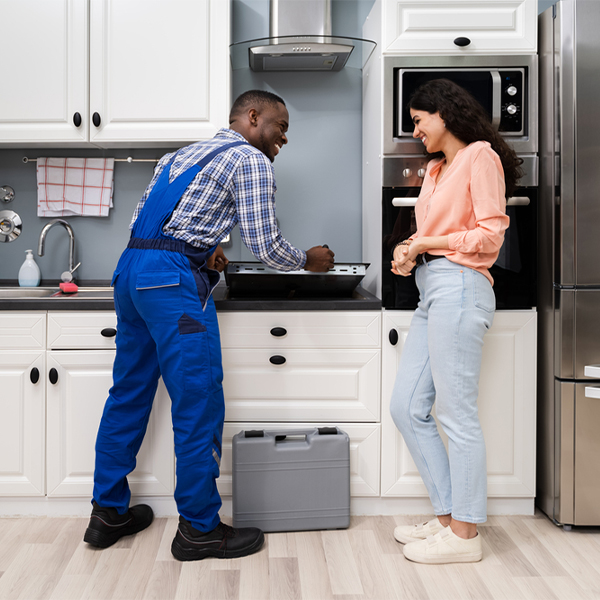 can you provide an estimate for cooktop repair before beginning any work in Kewadin MI